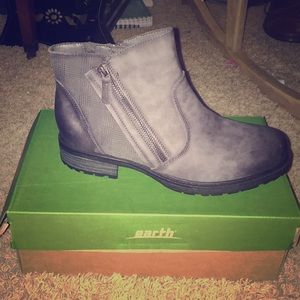 Black ankle boots